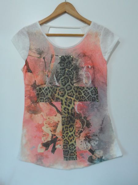 Camiseta Cruz de oncinha