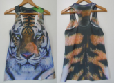 Blusa Tigre Colorido